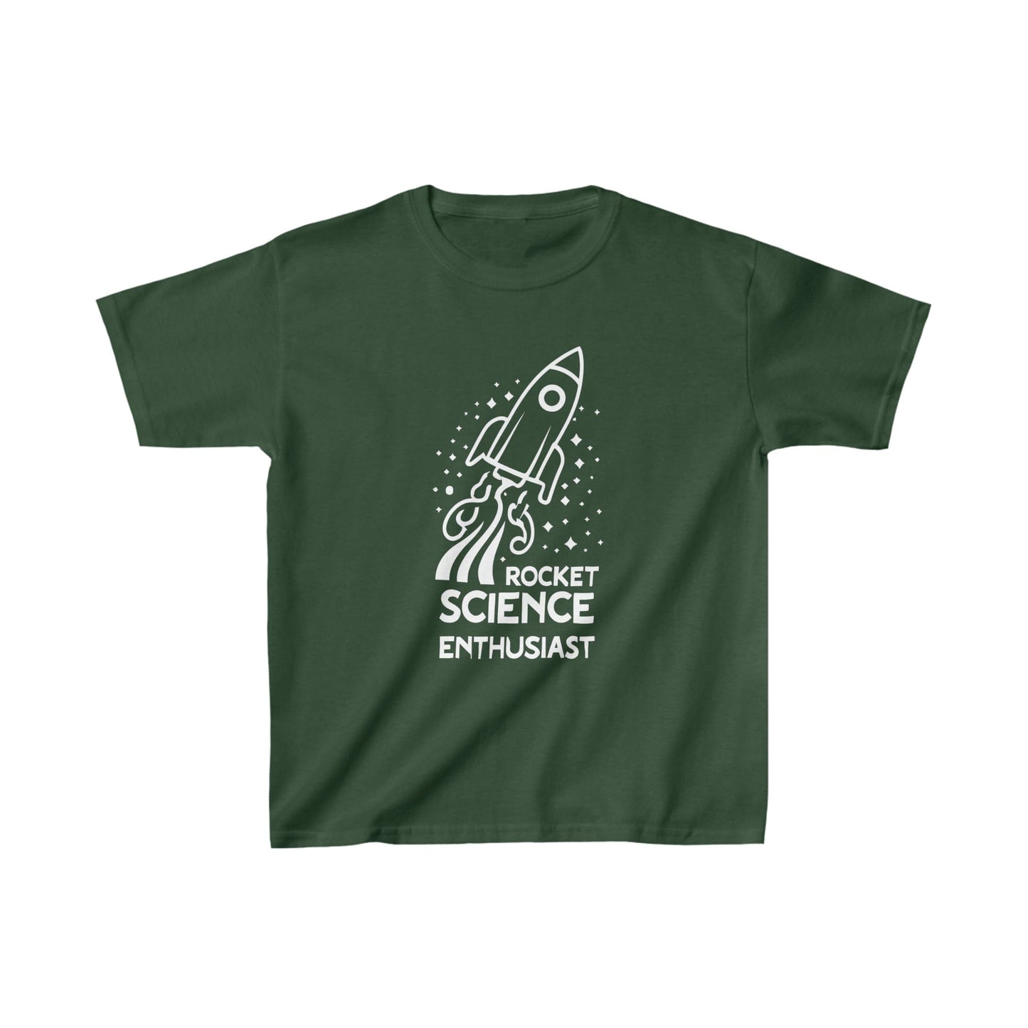 Kids clothes XS / Forest Green Youth Rocket Science Enthusiast T-Shirt