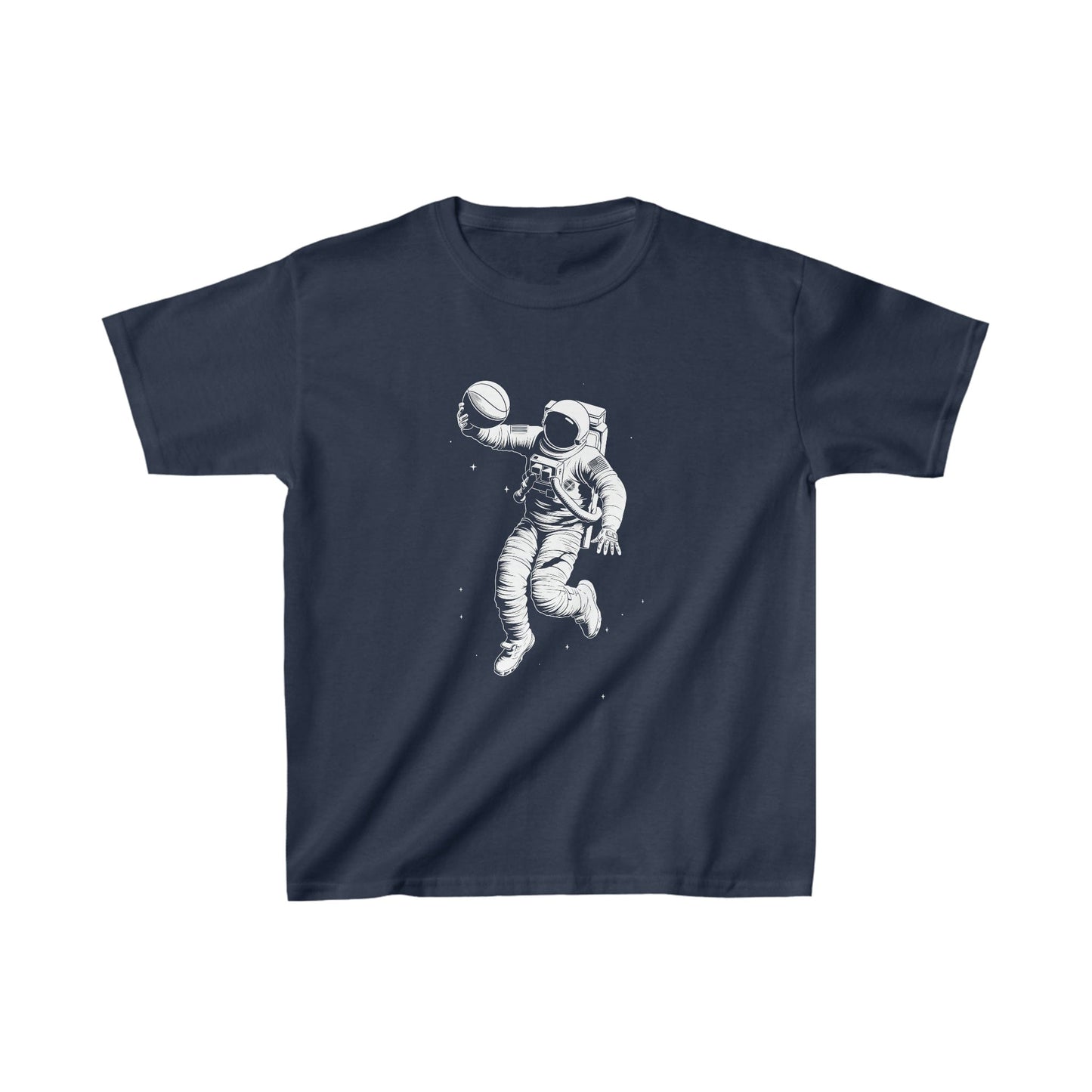 Kids clothes XS / Navy Youth Astronaut Basketball T-Shirt