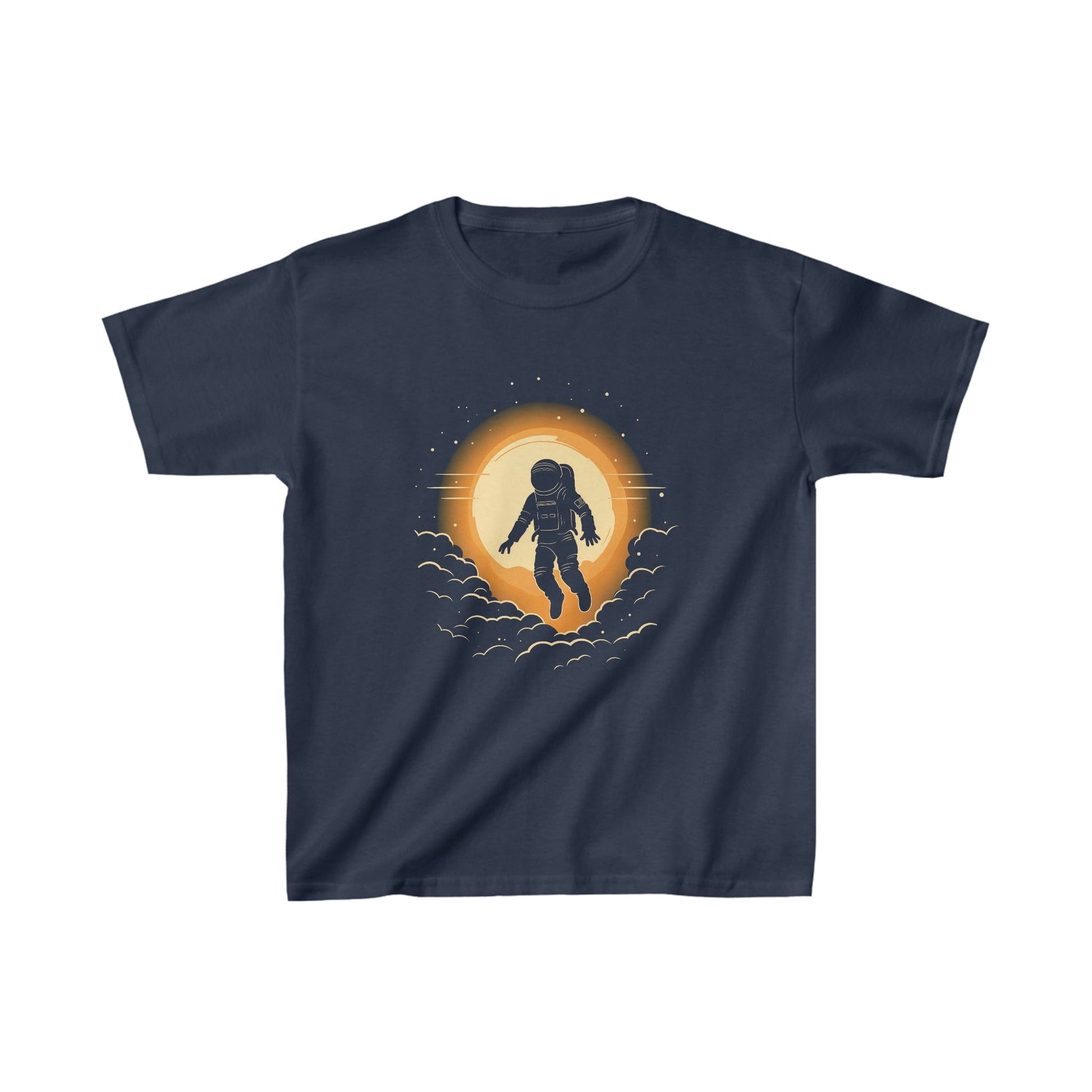 Kids clothes XS / Navy Youth Space Odyssey: Astronaut in Zero Gravity T-Shirt