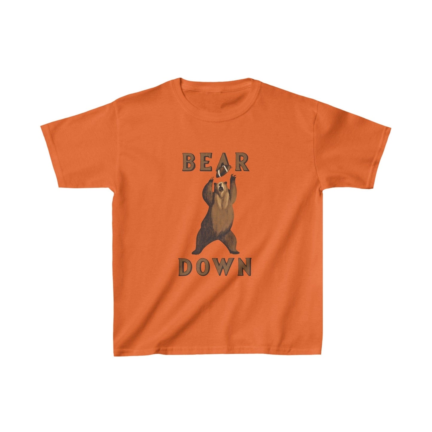 Kids clothes XS / Orange Youth Da Bears T-Shirt