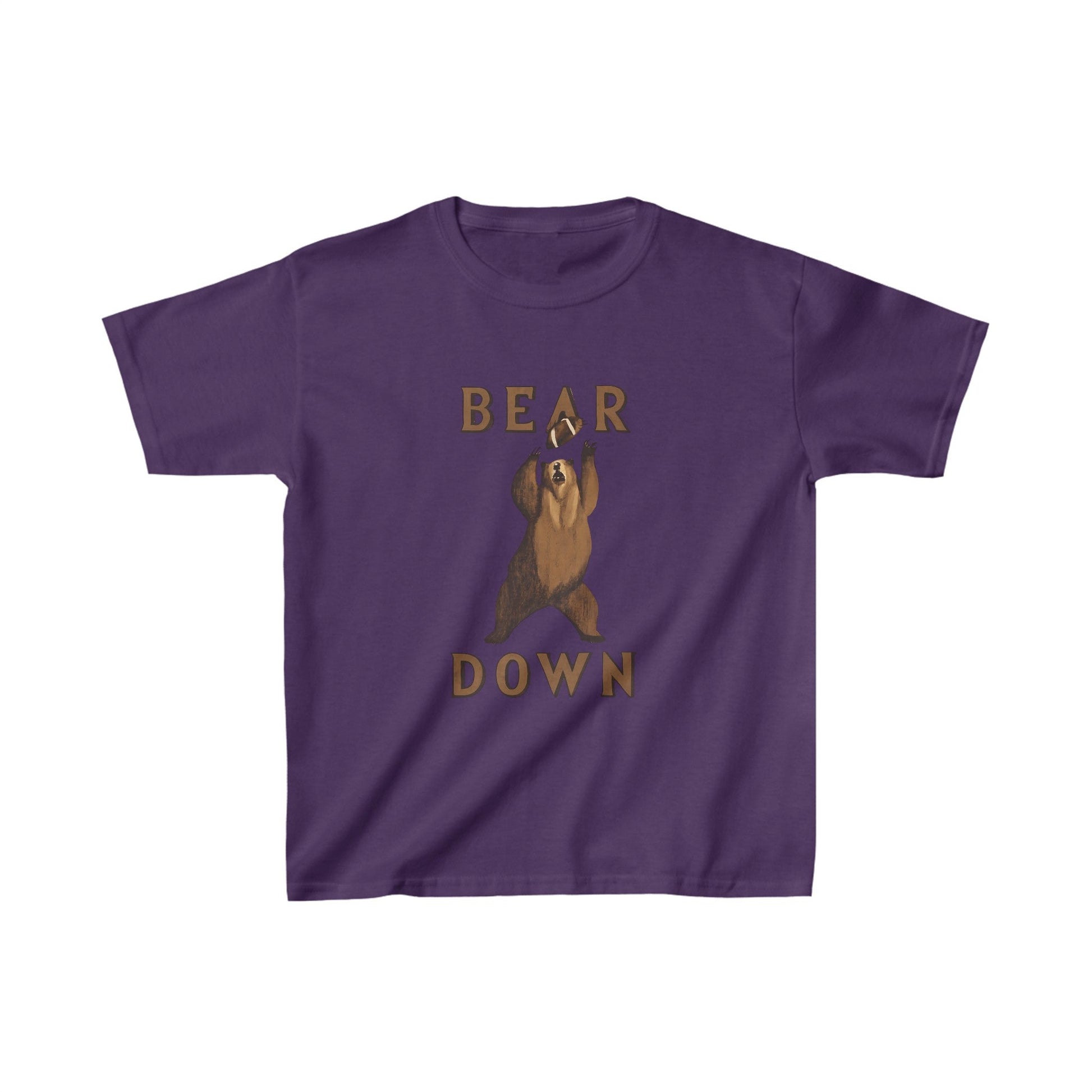 Kids clothes XS / Purple Youth Da Bears T-Shirt