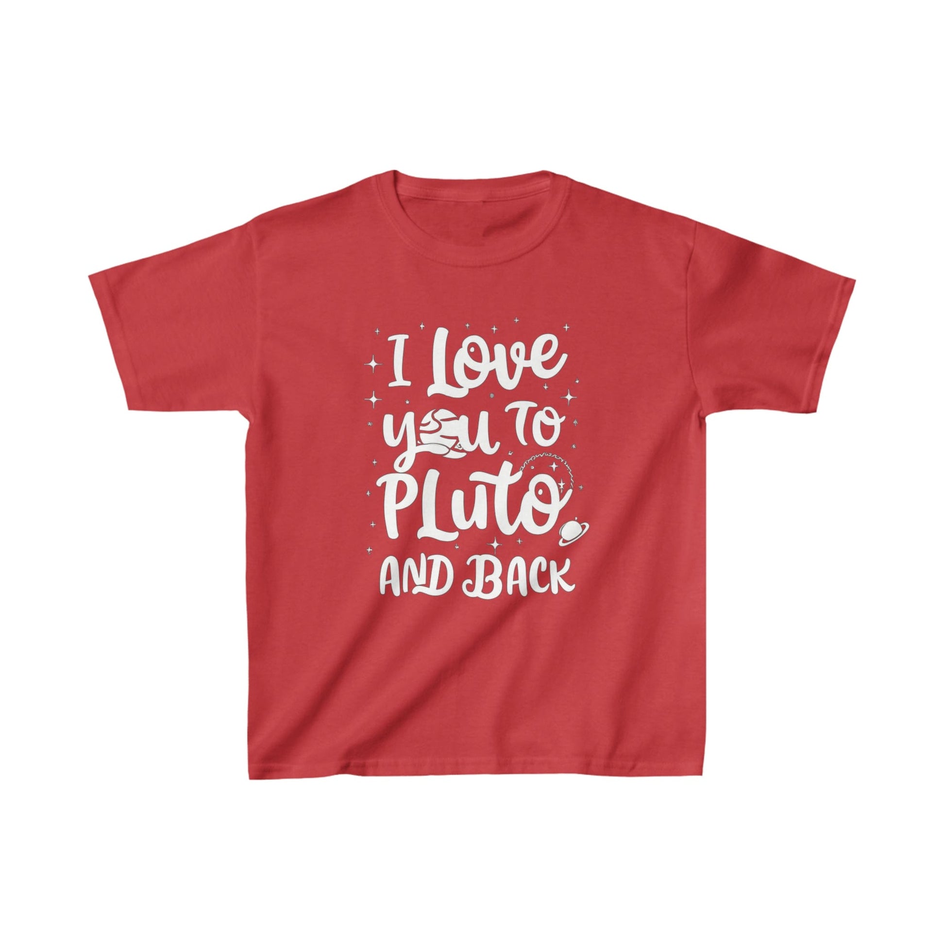 Kids clothes XS / Red Youth Pluto And Back T-Shirt