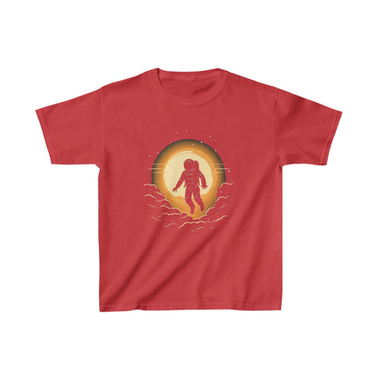 Kids clothes XS / Red Youth Space Odyssey: Astronaut in Zero Gravity T-Shirt