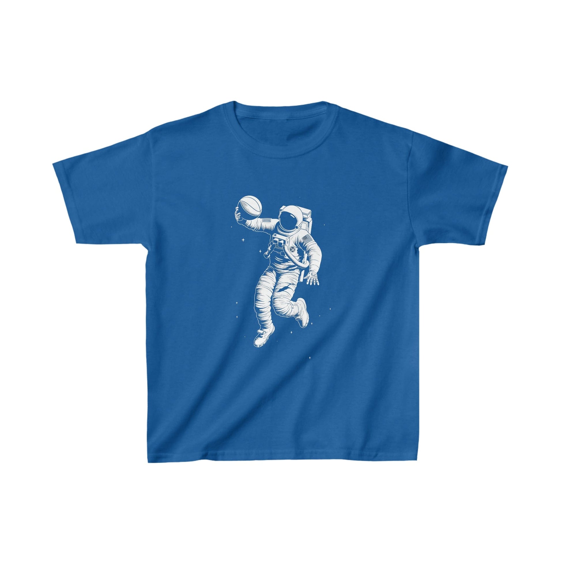 Kids clothes XS / Royal Youth Astronaut Basketball T-Shirt