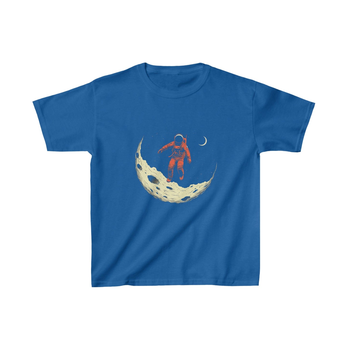 Kids clothes XS / Royal Youth Astronaut Moon Explorer T-Shirt