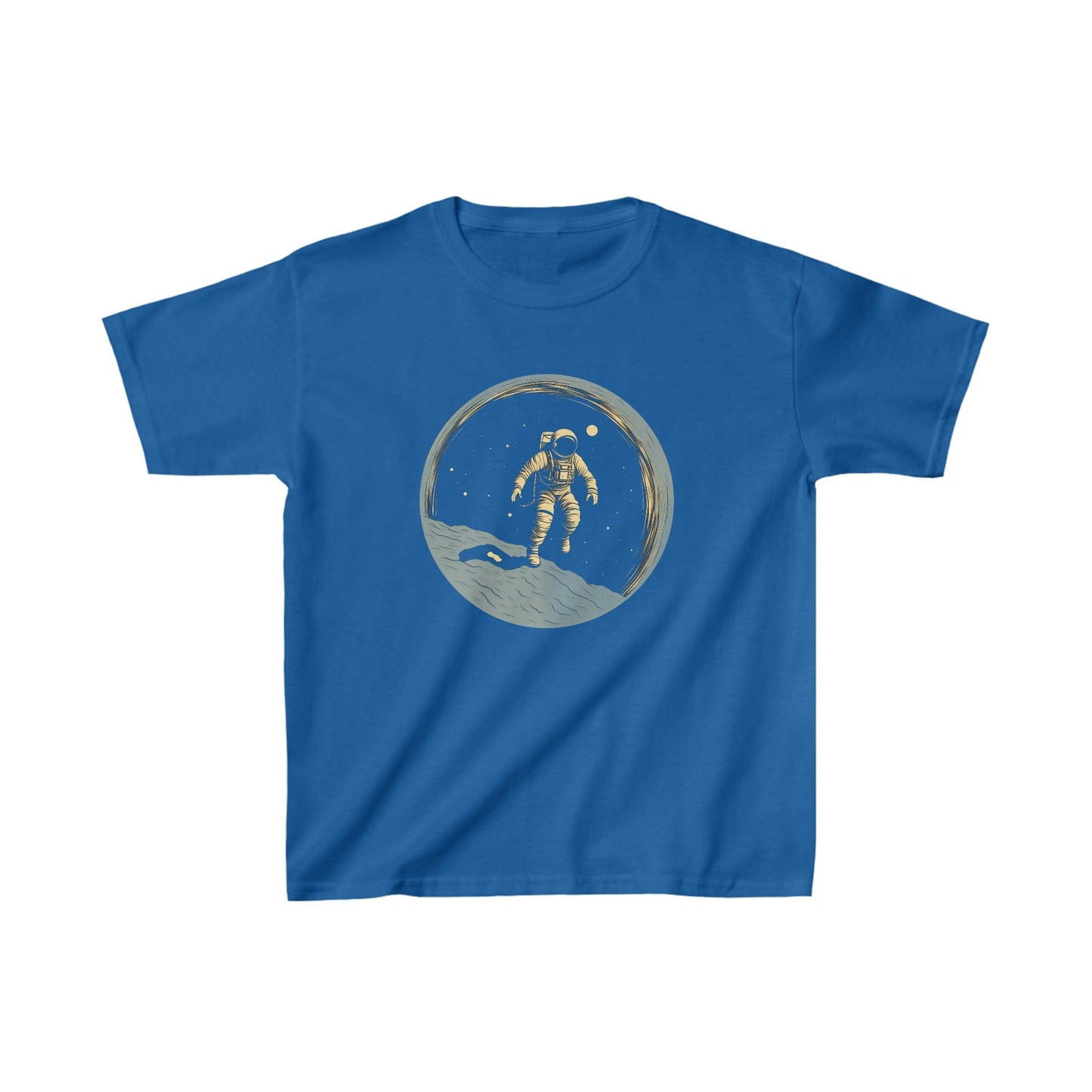 Kids clothes XS / Royal Youth Astronaut Moon Explorer T-Shirt