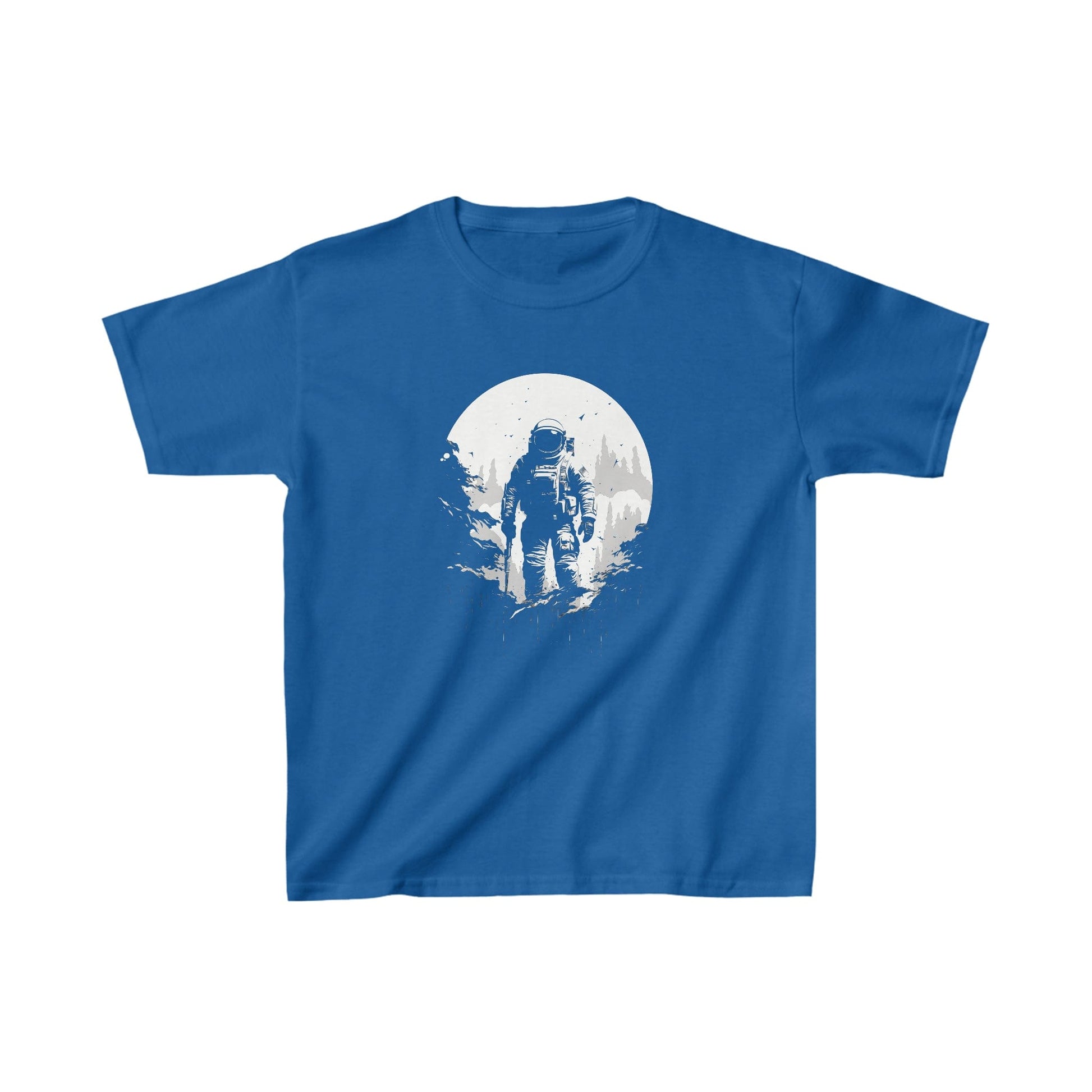 Kids clothes XS / Royal Youth Astronaut on the Moon T-Shirt