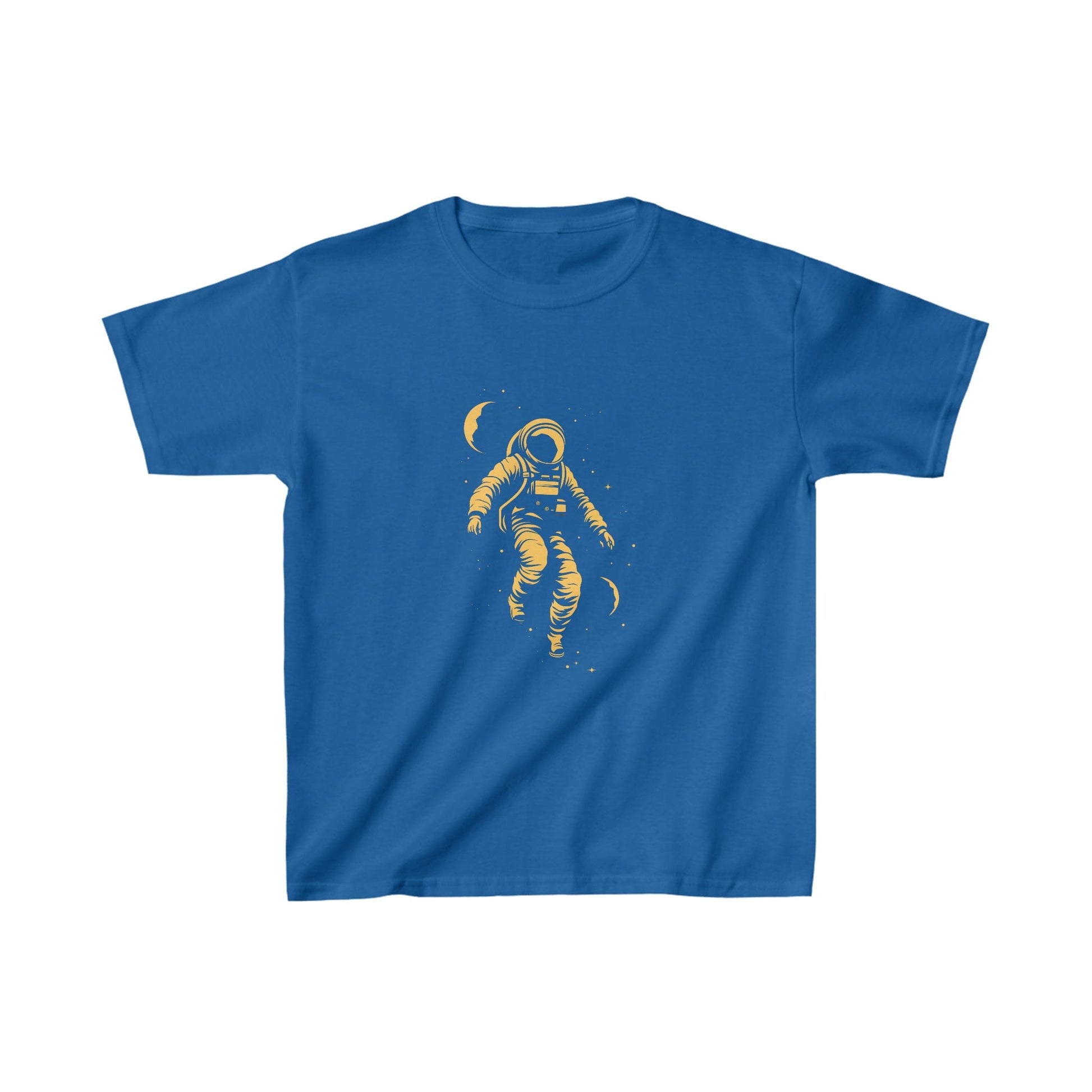 Kids clothes XS / Royal Youth Cosmic Wanderer: Astronaut in Cosmic Embrace T-Shirt