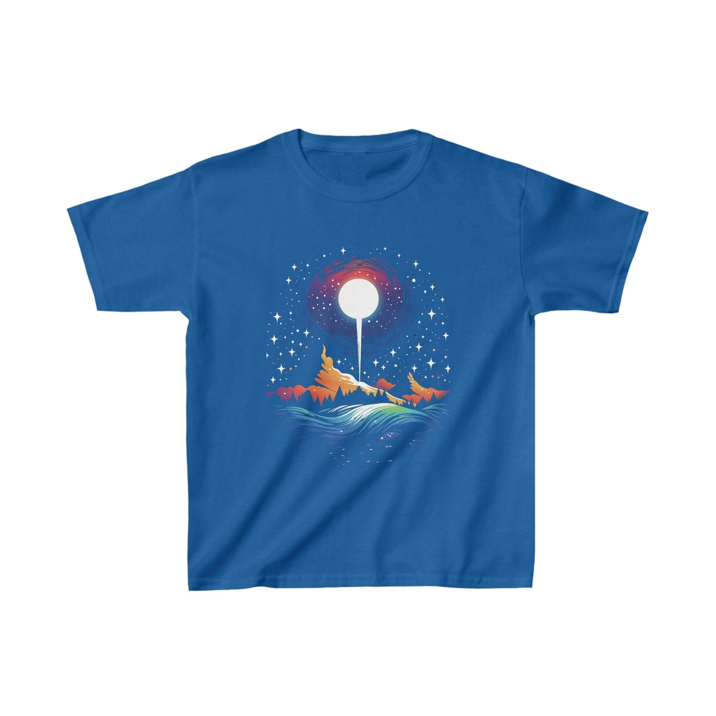 Kids clothes XS / Royal Youth Galactic Mountain: Celestial Serenity T-Shirt