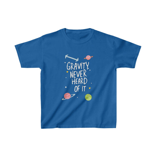 Kids clothes XS / Royal Youth Gravity? Never Heard of It T-Shirt