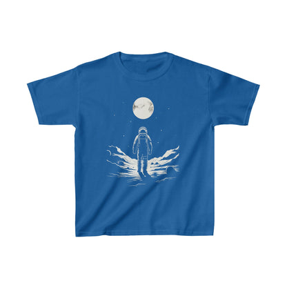 Kids clothes XS / Royal Youth Lone Astronaut Moon Explorer T-Shirt