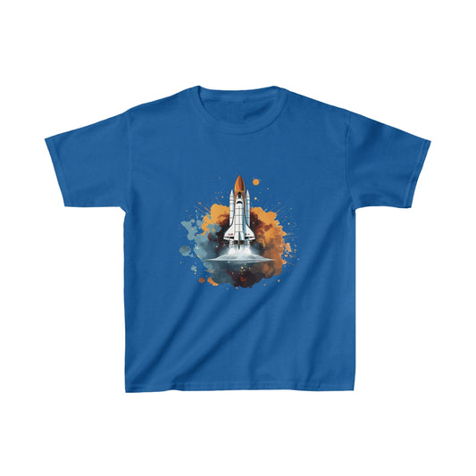 Kids clothes XS / Royal Youth Space Shuttle Splash T-Shirt