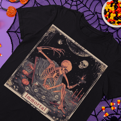 Immortal Dreams Tarot Card T-Shirt - Halloween Limited Edition