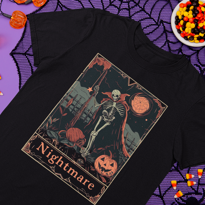 Cancer Nightmare Skeleton T-Shirt  - Halloween Limited Edition