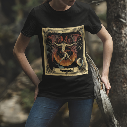 Libra Vengeful - Tarot Card T-Shirt - Halloween Limited Edition