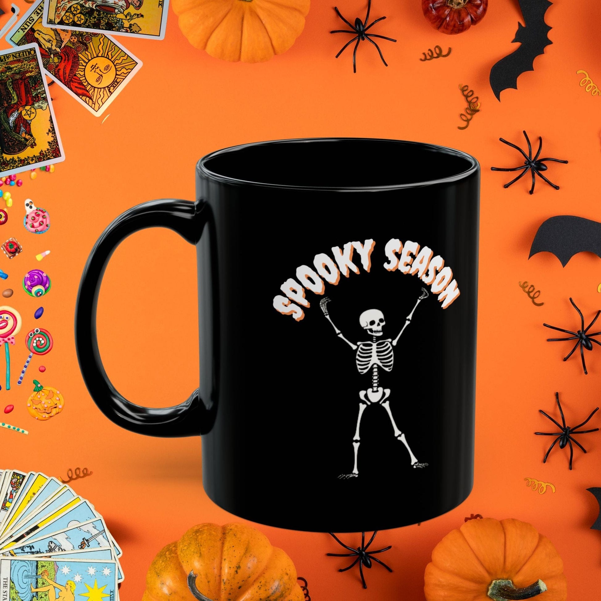 Mug 11oz Dancing Skeleton - Halloween Coffee Mug - Halloween Limited Edition