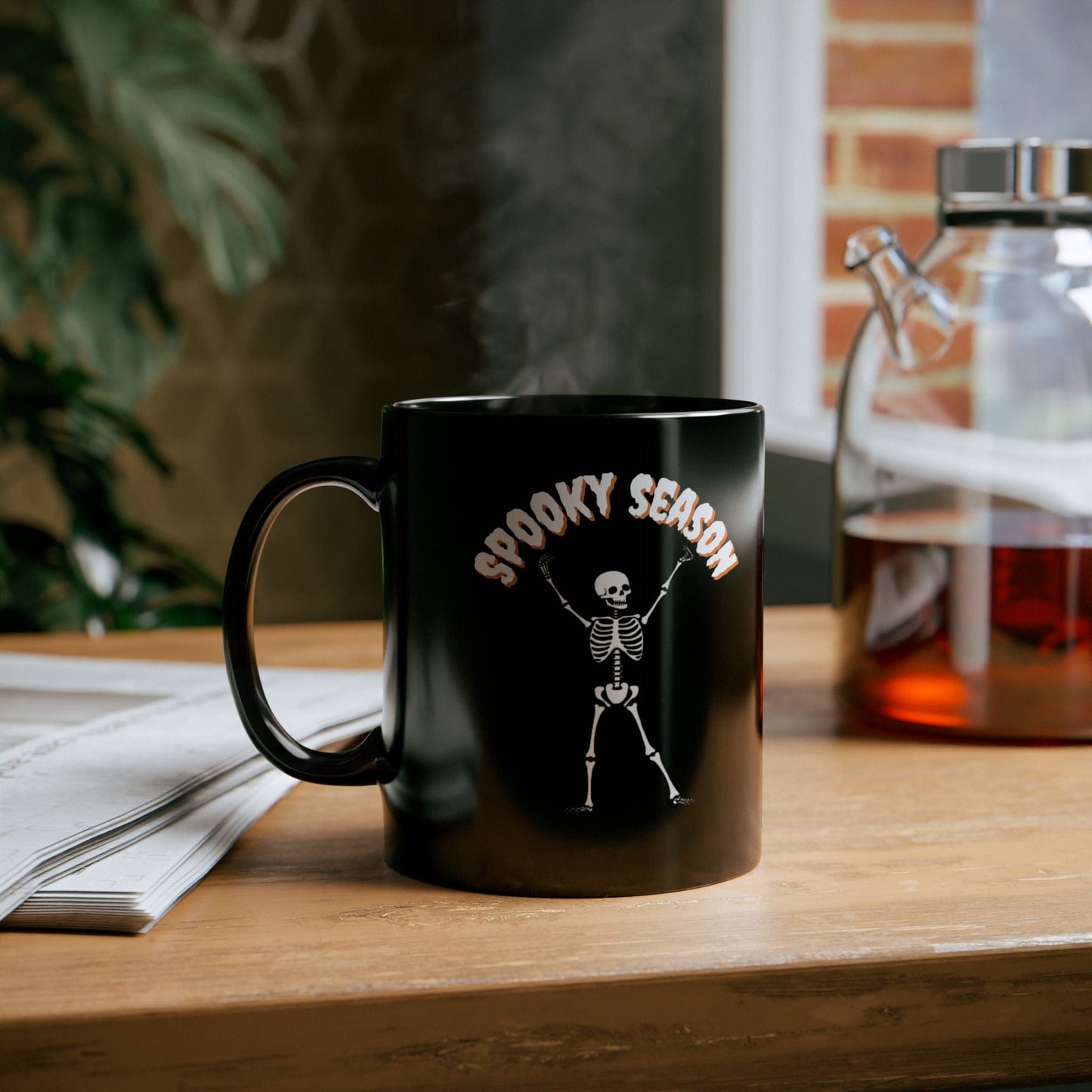 Mug 11oz Dancing Skeleton - Halloween Coffee Mug - Halloween Limited Edition