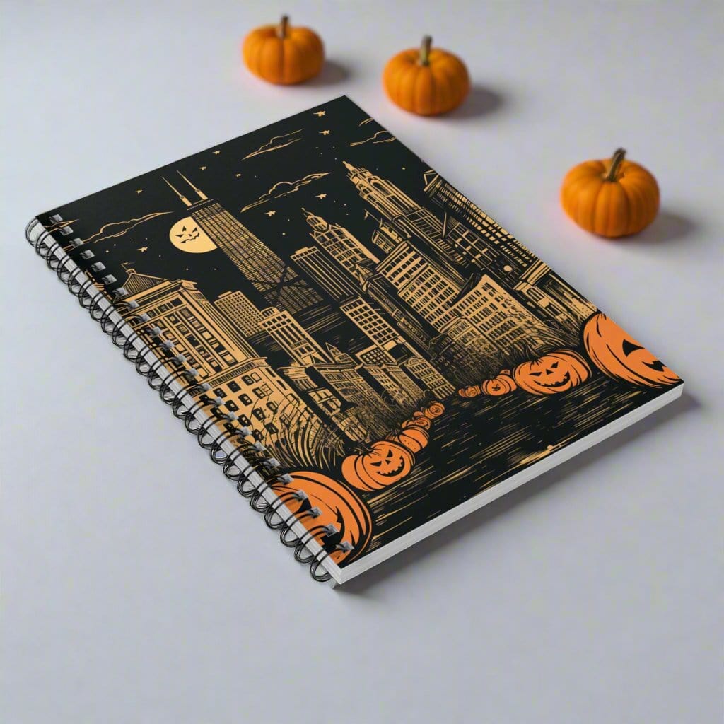 Paper products One Size Chicago Hancock Tower Halloween Inspired Notebook