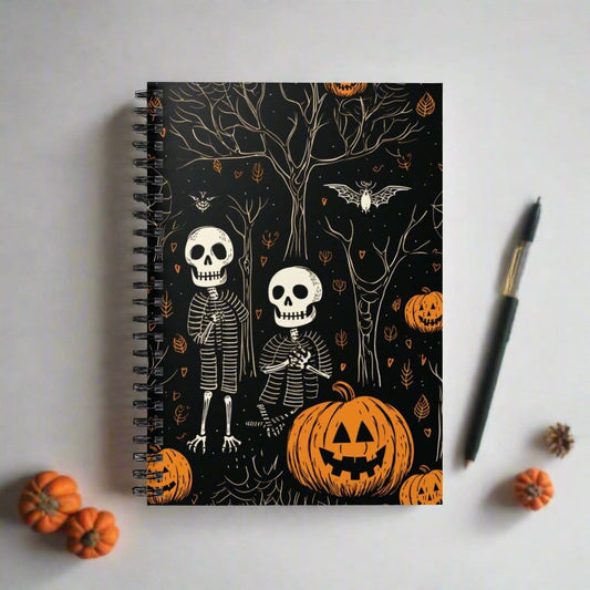 Paper products One Size Halloween Skeleton Notebook