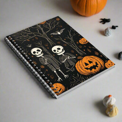 Paper products One Size Halloween Skeleton Notebook