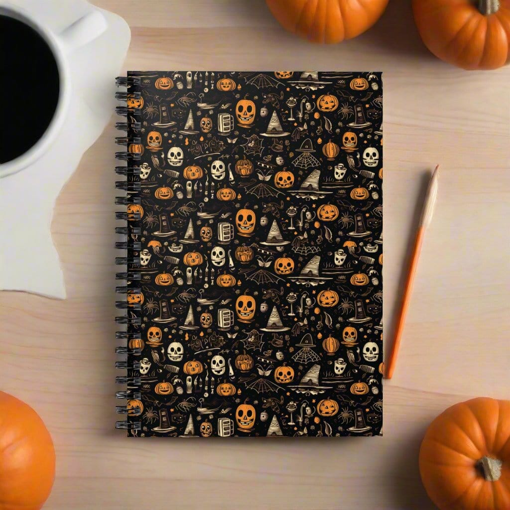 Paper products One Size Vintage Halloween Notebook