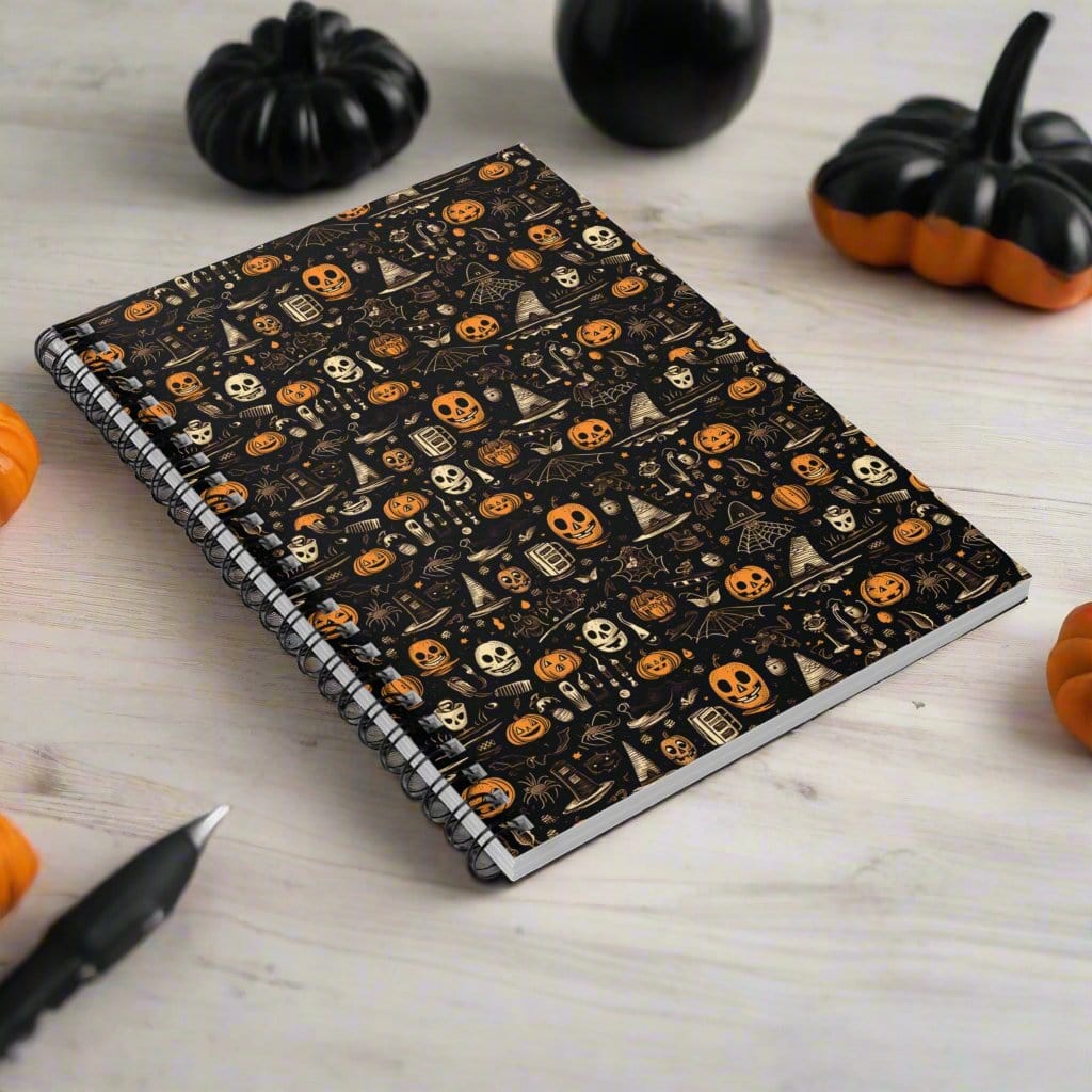 Paper products One Size Vintage Halloween Notebook