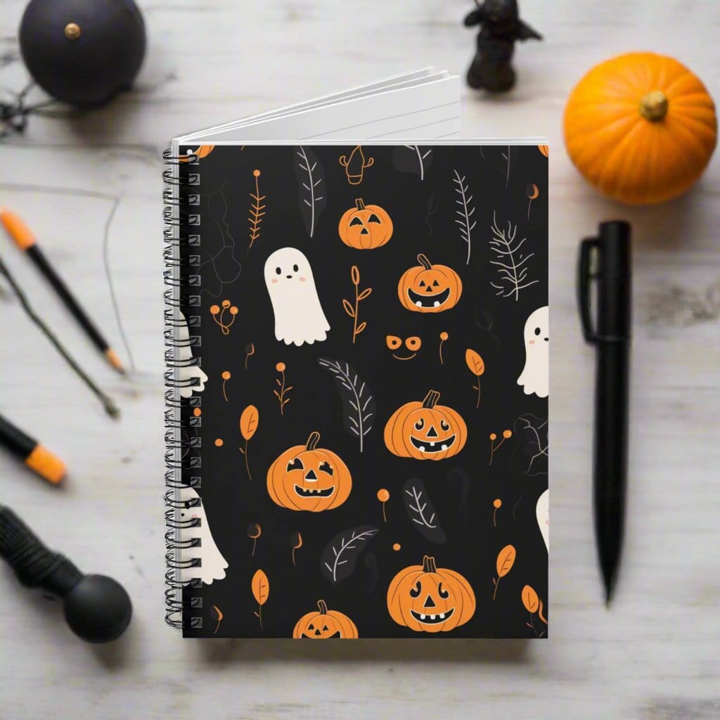 Paper products One Size Vintage Halloween Spiral Notebook - Halloween Limited Edition