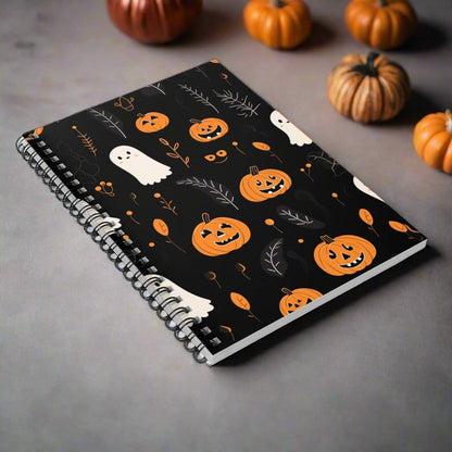 Paper products One Size Vintage Halloween Spiral Notebook - Halloween Limited Edition