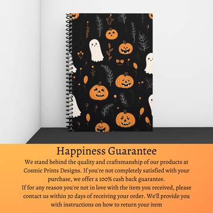 Paper products Vintage Halloween Spiral Notebook - Halloween Limited Edition