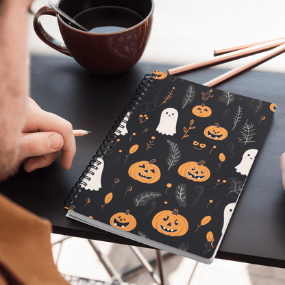 Paper products Vintage Halloween Spiral Notebook - Halloween Limited Edition