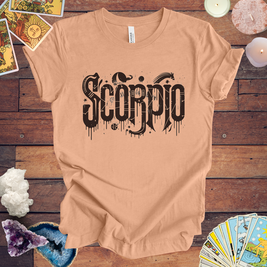 Shadow Strike Scorpio TShirt: Enigmatic Power