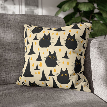 Pillow Cats & Hats - Vintage Halloween Pillow