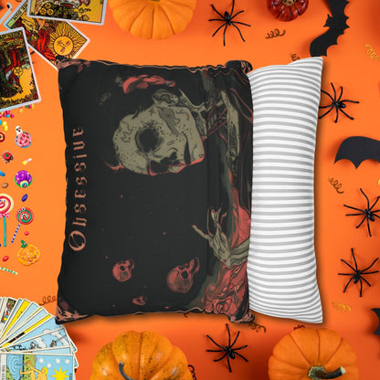 Pillow Obsessive Gothic Halloween Pillowcase