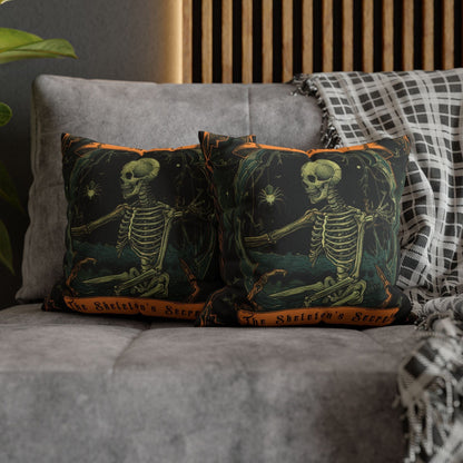 Pillow Skeletons Halloween - Vintage Halloween Pillow