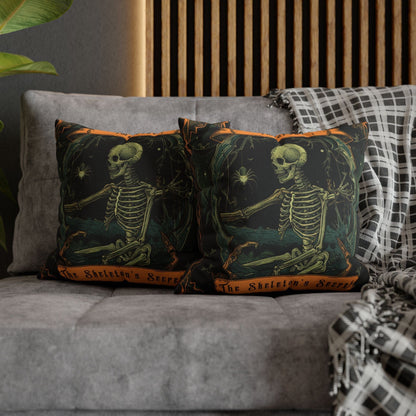 Pillow Skeletons Halloween - Vintage Halloween Pillow