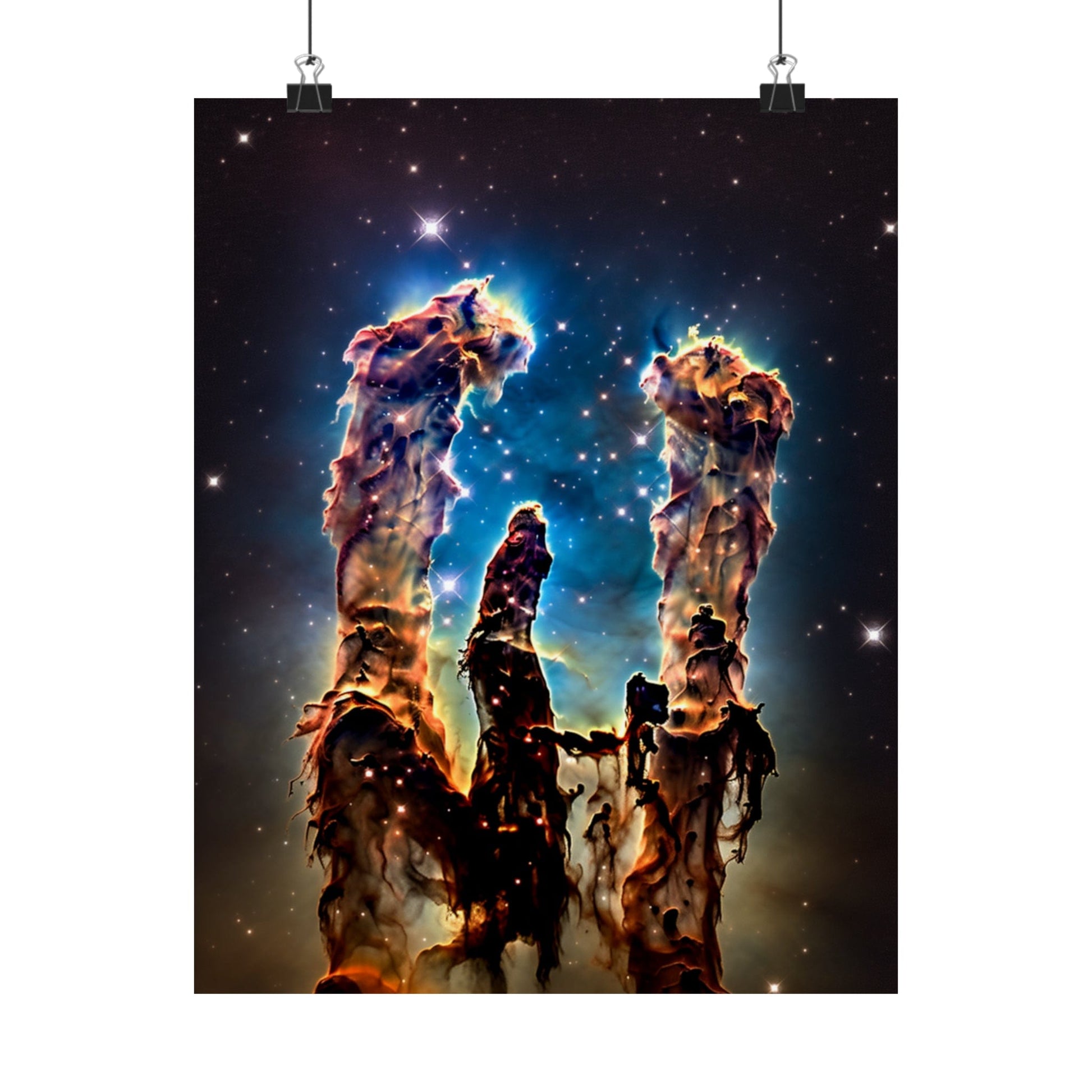Poster 11″ x 14″ / Matte Pillars Of Creations Posters