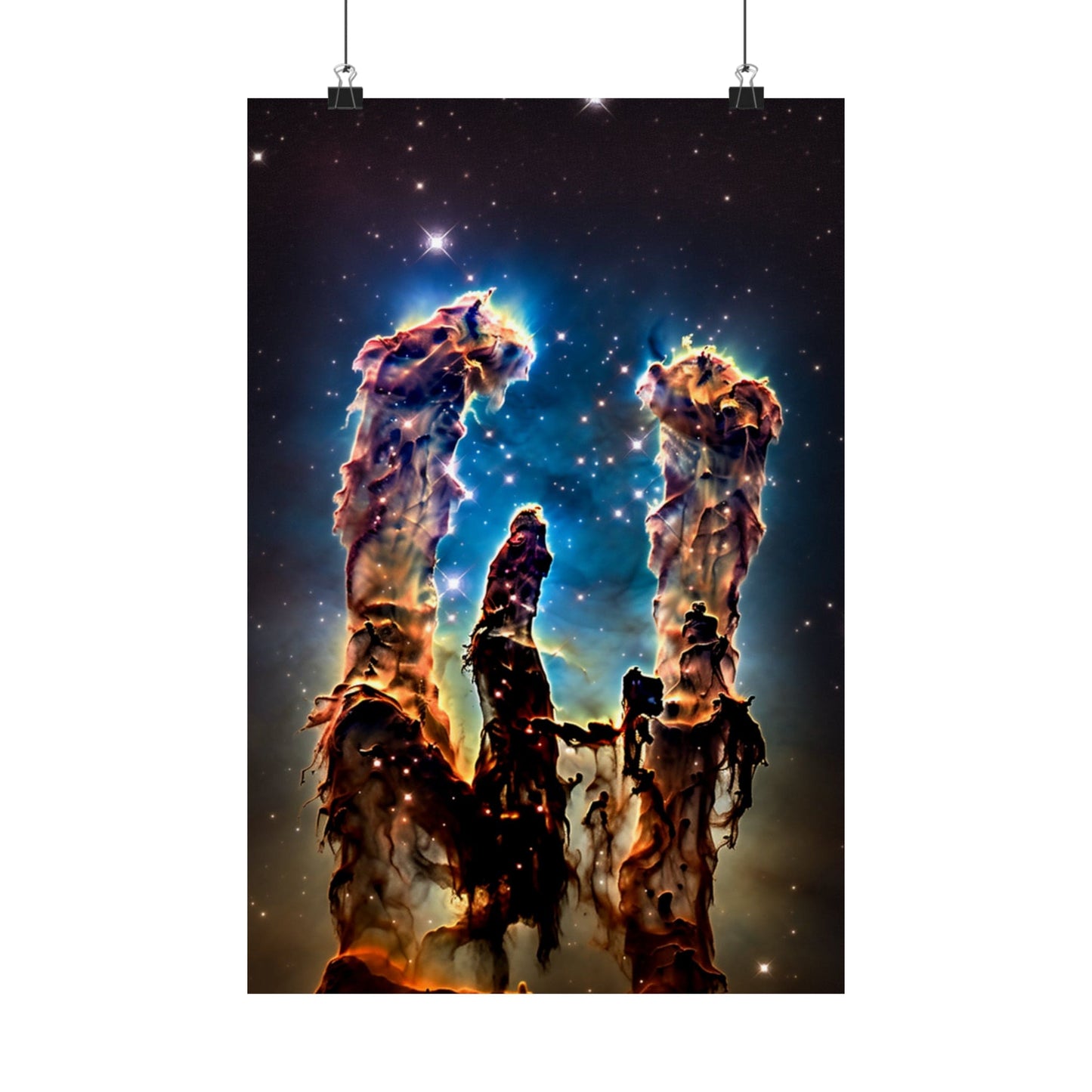 Poster 12″ x 18″ / Matte Pillars Of Creations Posters