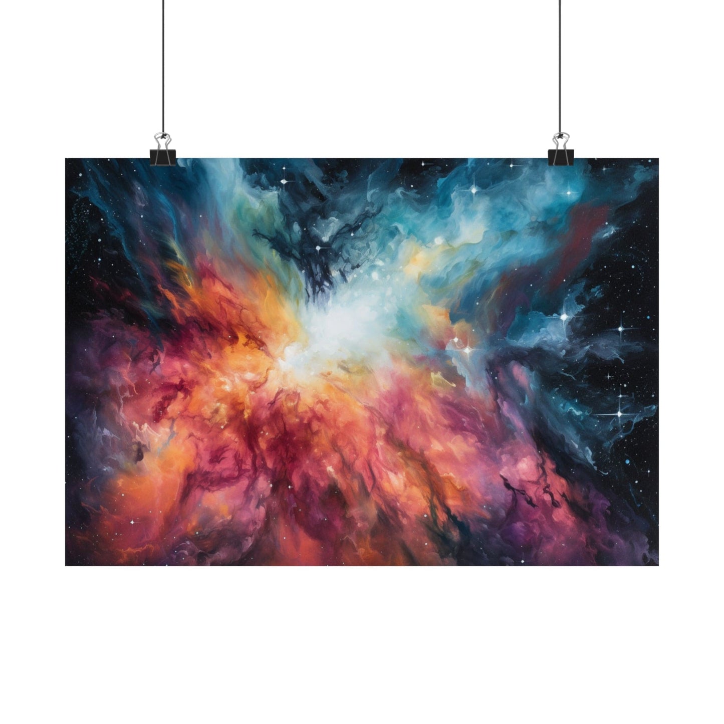 Poster 16" x 11" / Matte Orion Nebula Artist Seriers Poster