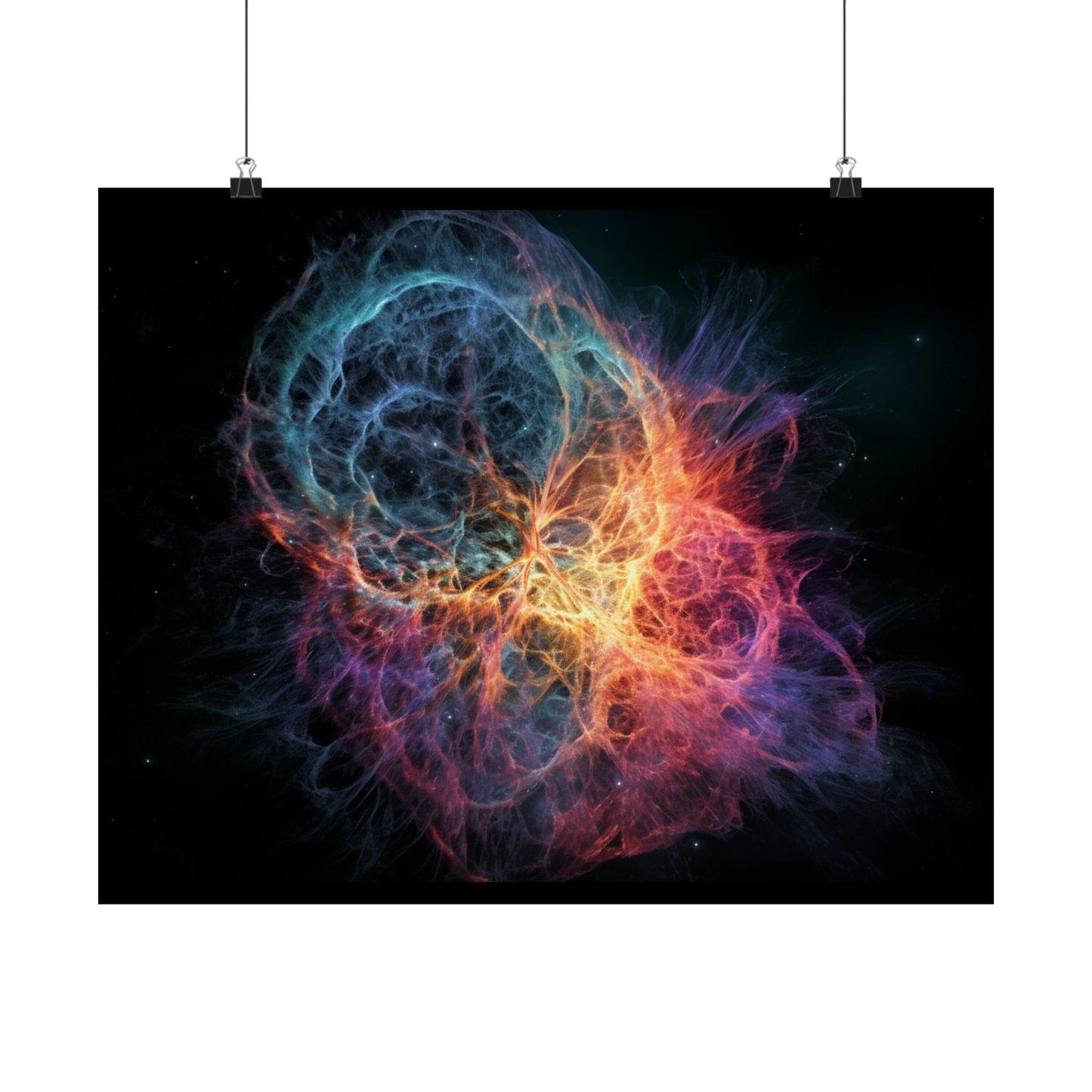 Poster 20″ x 16″ / Matte Crab Nebula Poster
