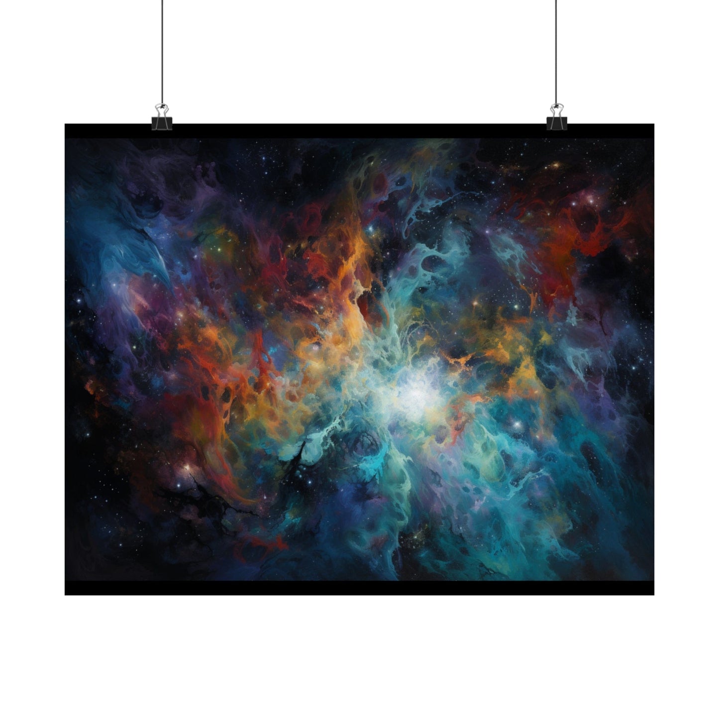 Poster 20″ x 16″ / Matte Orion Nebula Artist Poster