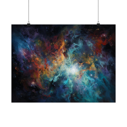 Poster 24″ x 18″ / Matte Orion Nebula Artist Poster