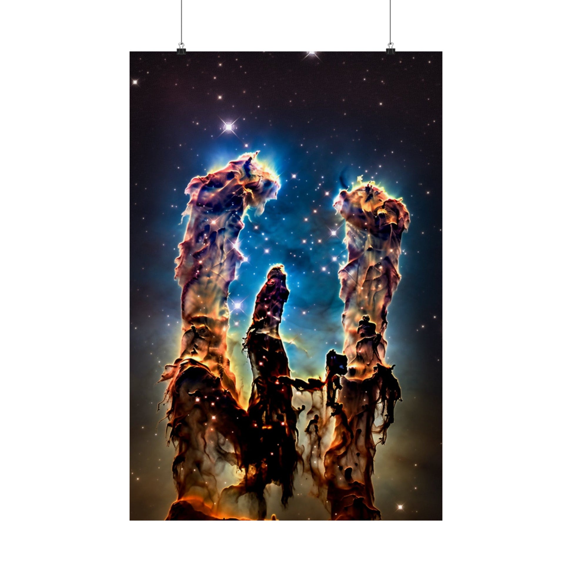 Poster 24″ x 36″ / Matte Pillars Of Creations Posters