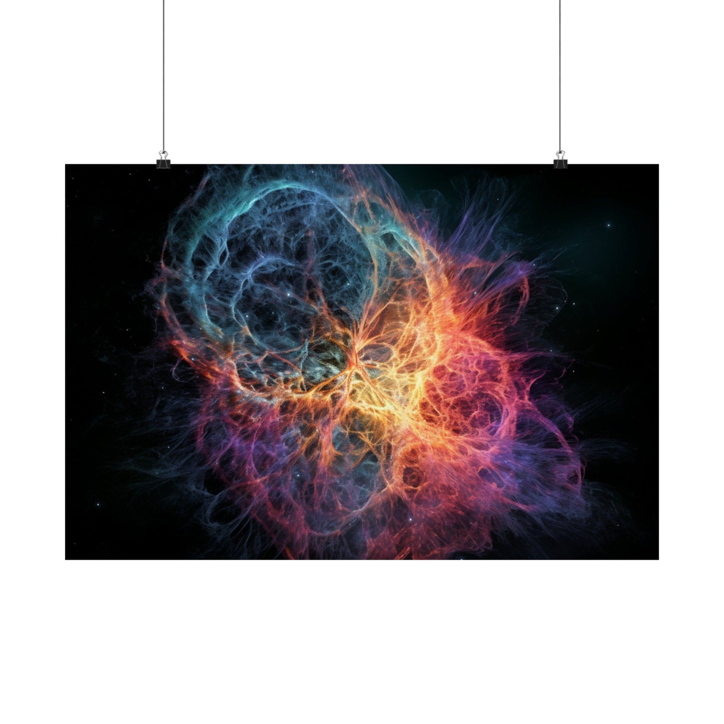 Poster 30″ x 20″ / Matte Crab Nebula Poster