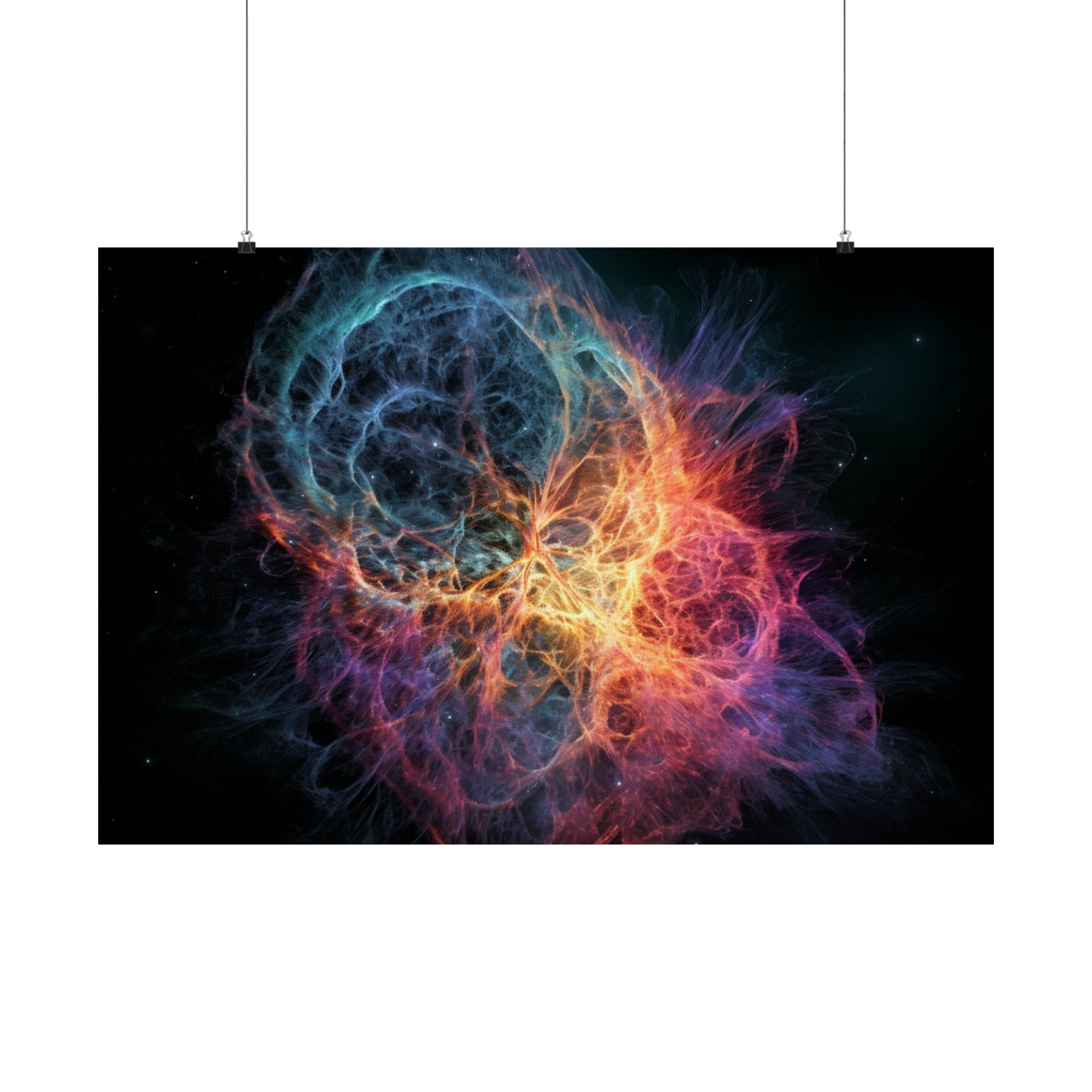 Poster 36″ x 24″ / Matte Crab Nebula Poster