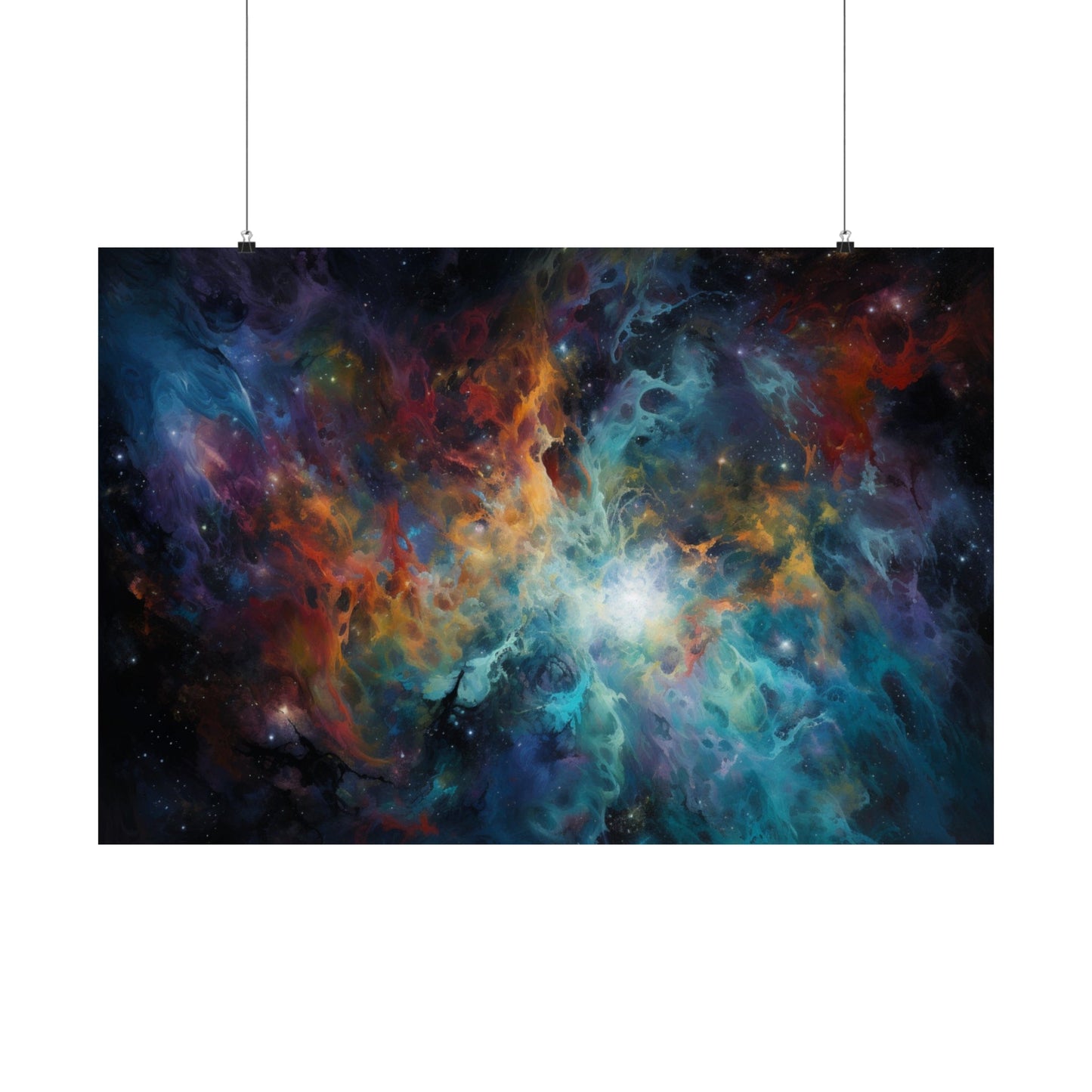 Poster 36″ x 24″ / Matte Orion Nebula Artist Poster