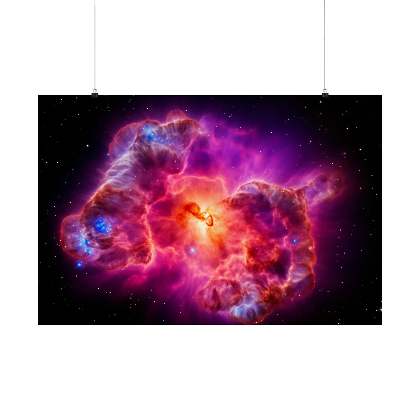 Poster 36″ x 24″ / Matte Supernova Explosion Poster