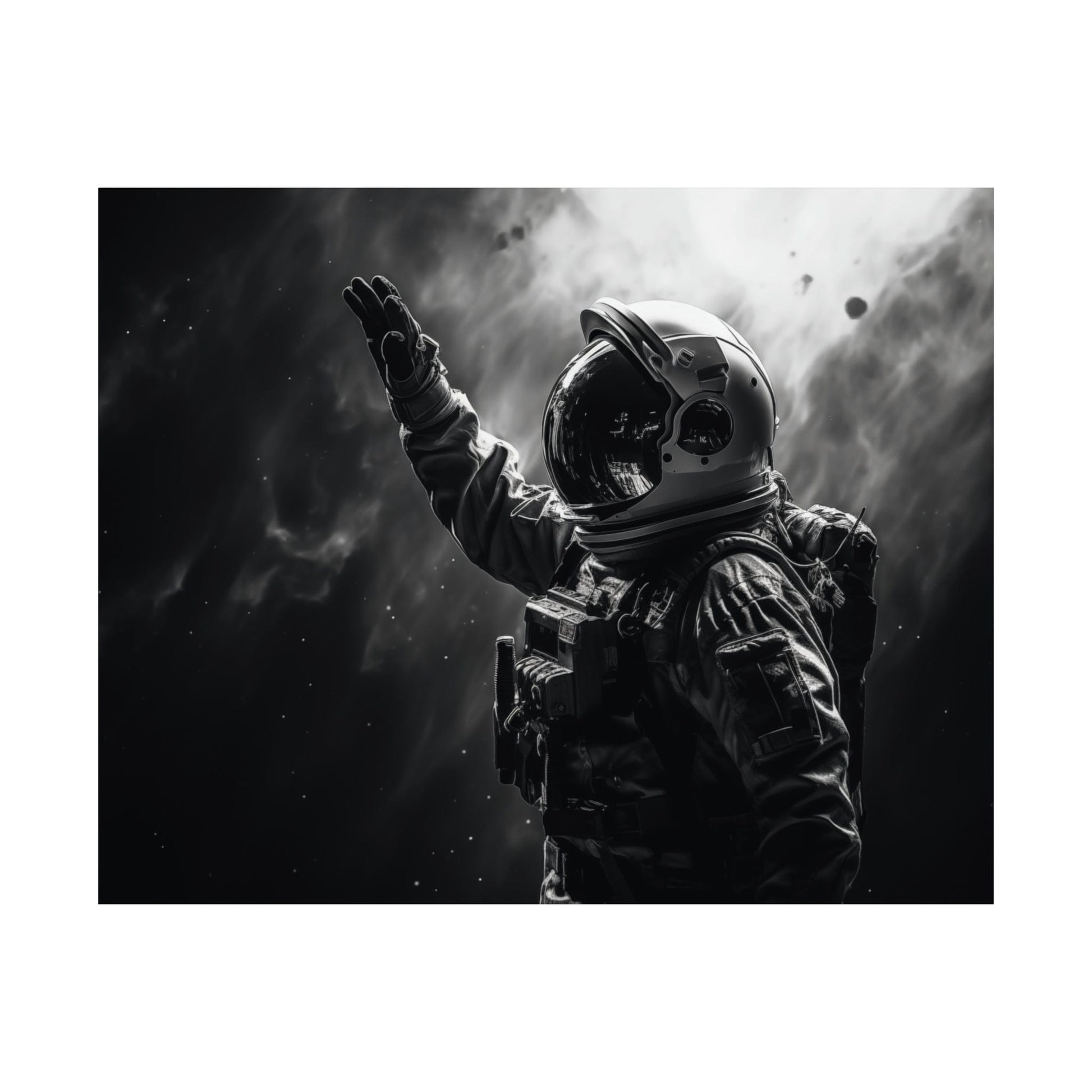 Poster Astronaut Salute Poster