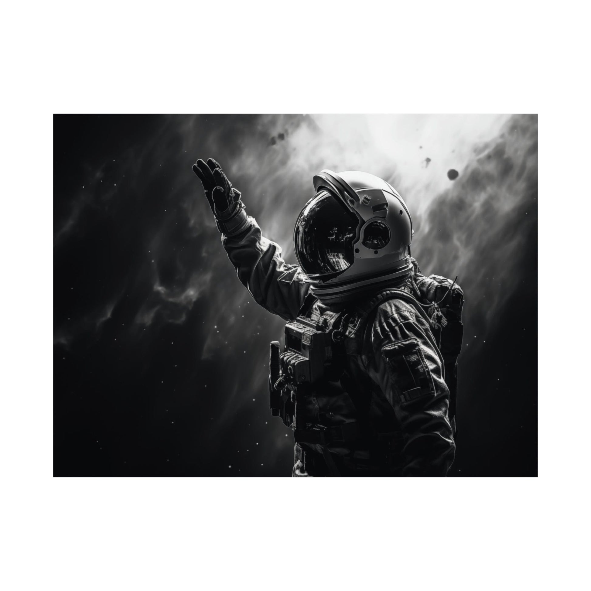 Poster Astronaut Salute Poster