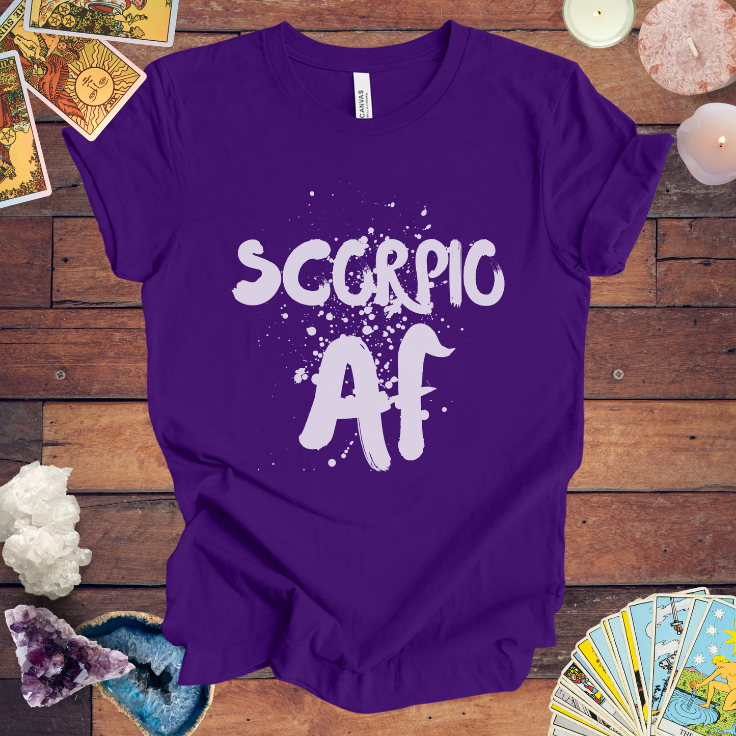 Scorpio AF - Fierce Zodiac Tee