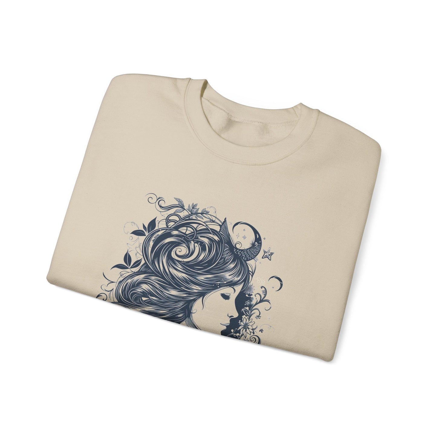 Sweatshirt Aquarius Whirlwind Elegance Sweatshirt: A Tribute to the Water Bearer